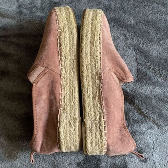 Sam Edelman • Carrin Suede Platform Espadrilles - Picture 8 of 9